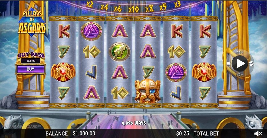 Slot Pillars Of Asgard