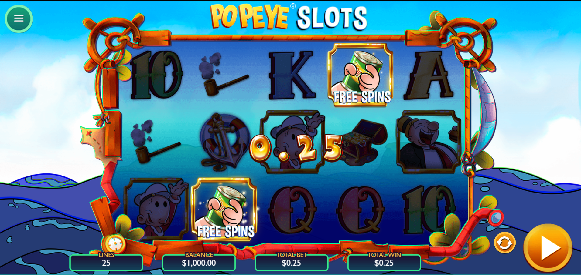 Popeye Slots