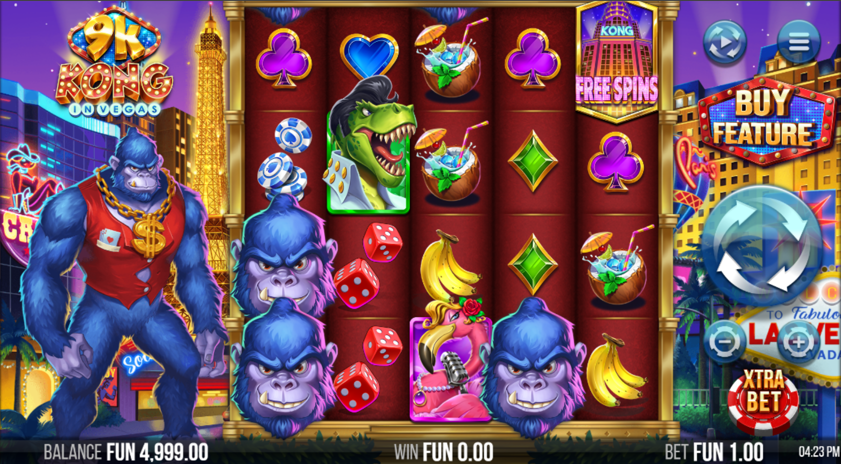 Slot 9K Kong in Vegas