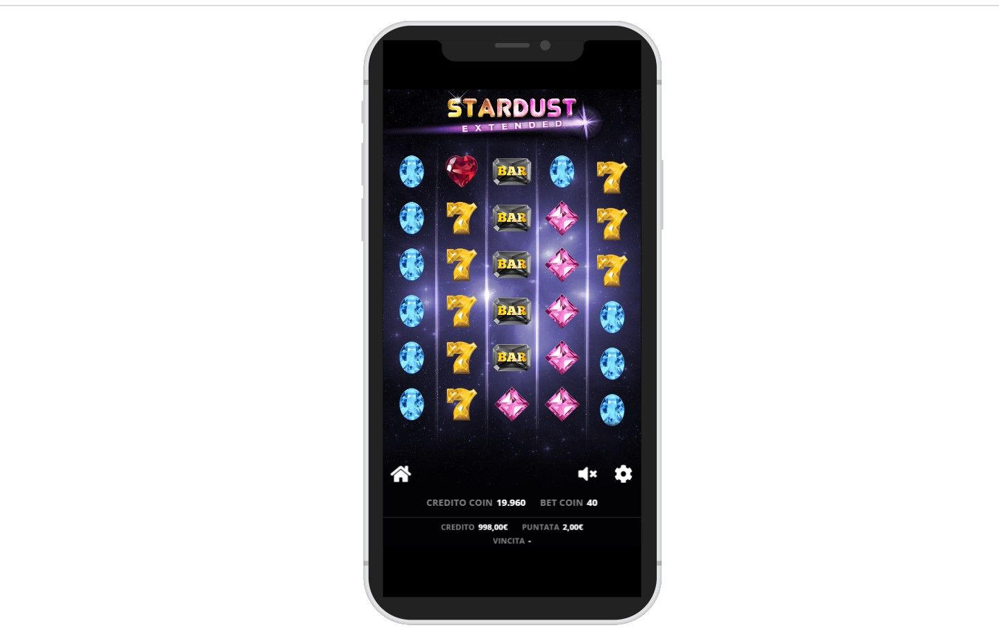 Slot Stardust Extended