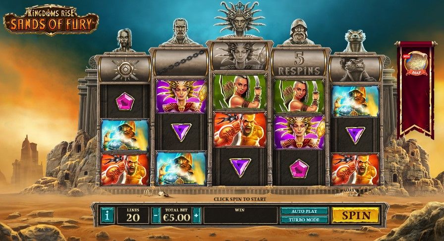 Slot Kingdoms Rise: Sands of Fury
