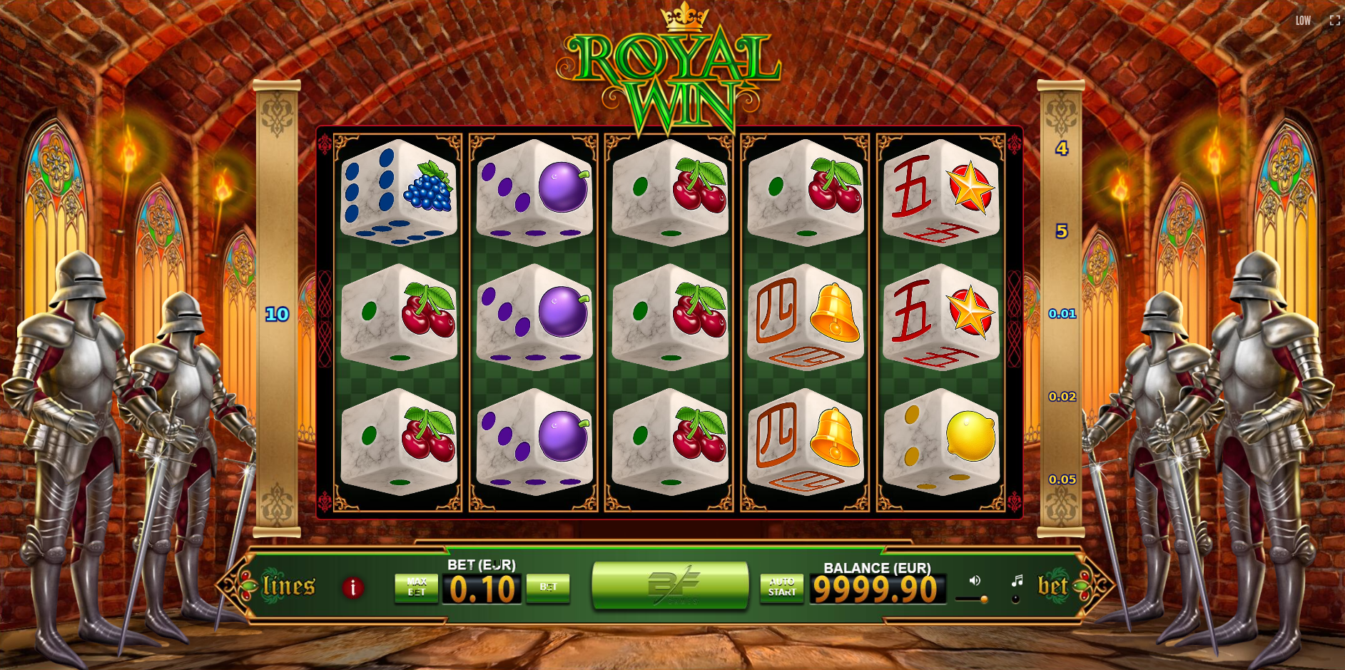 Royal Win Dice Slot