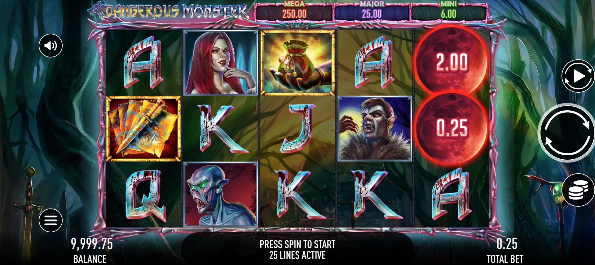 Dangerous Monster Slot