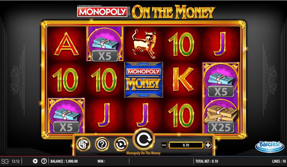 Slot Monopoly on the Money