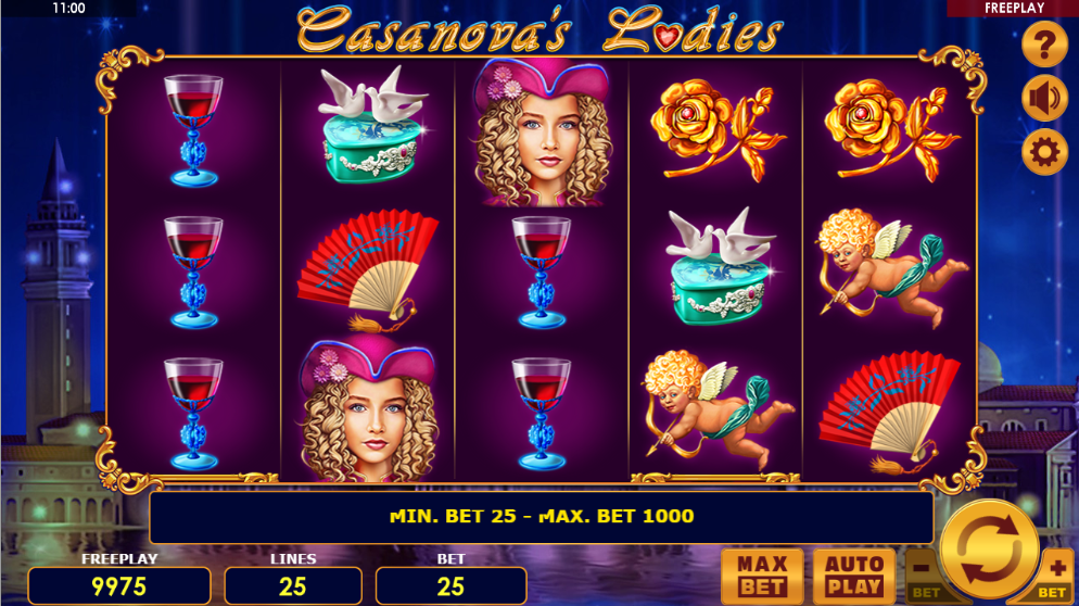 Casanova's Ladies Slot