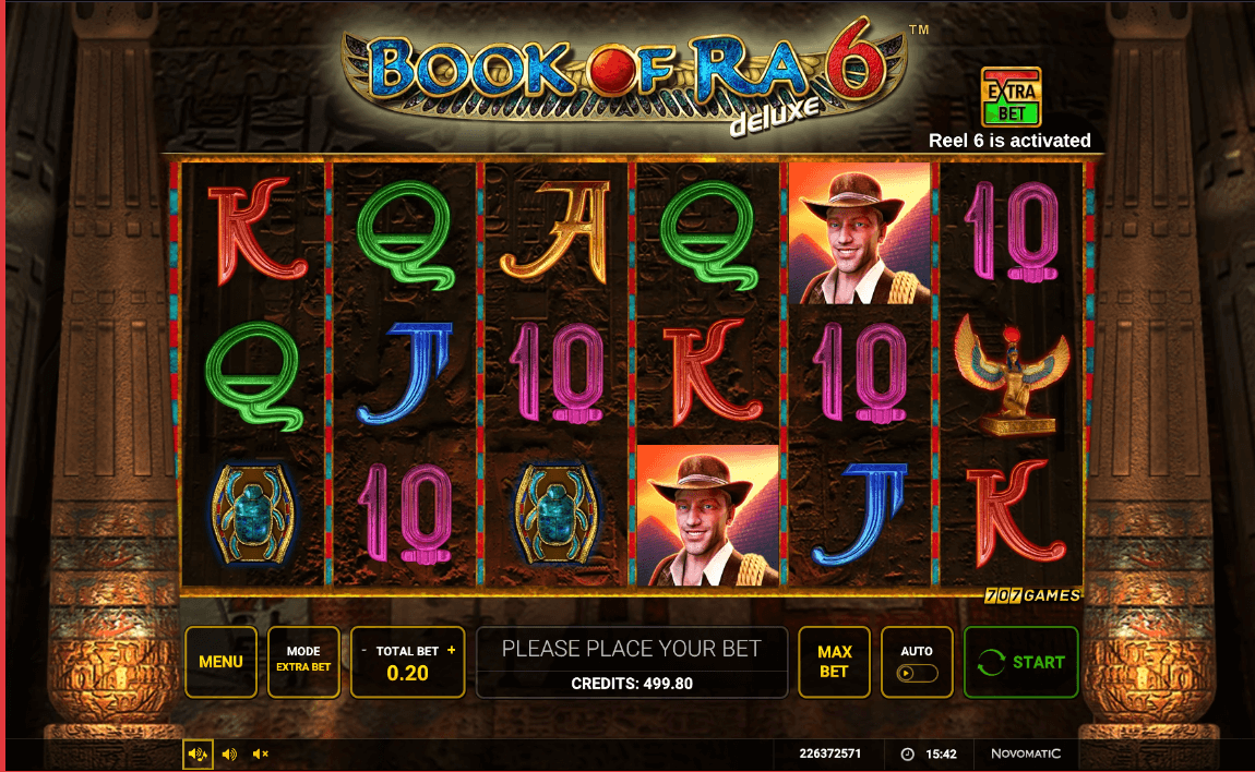 Book of Ra deluxe 6 Slot