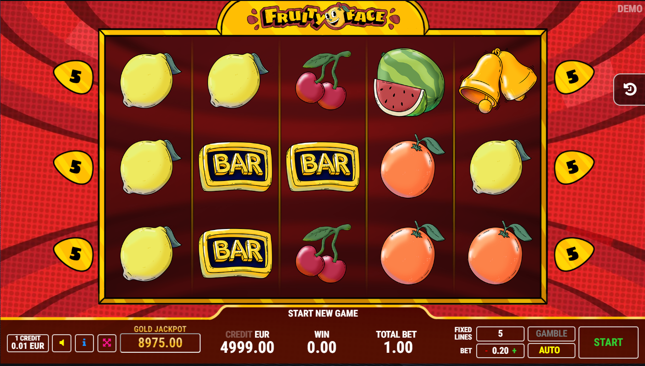 Slot Fruity Face
