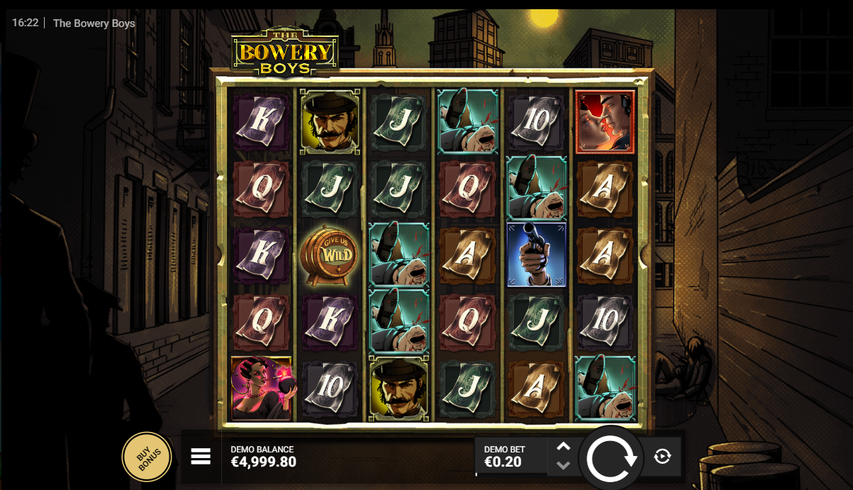 The Bowery Boys Slot