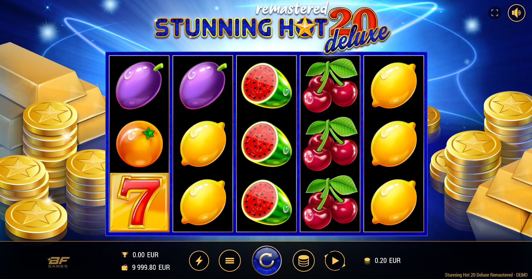 Stunning Hot 20 Deluxe Remastered Slot