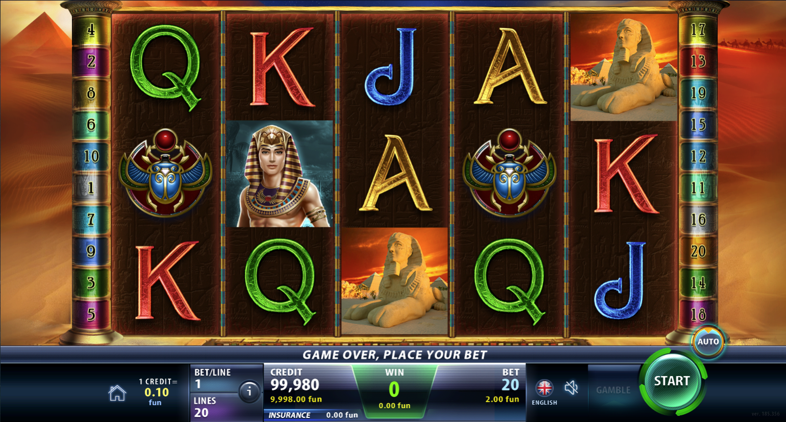 Magic Book of Sphinx Slot