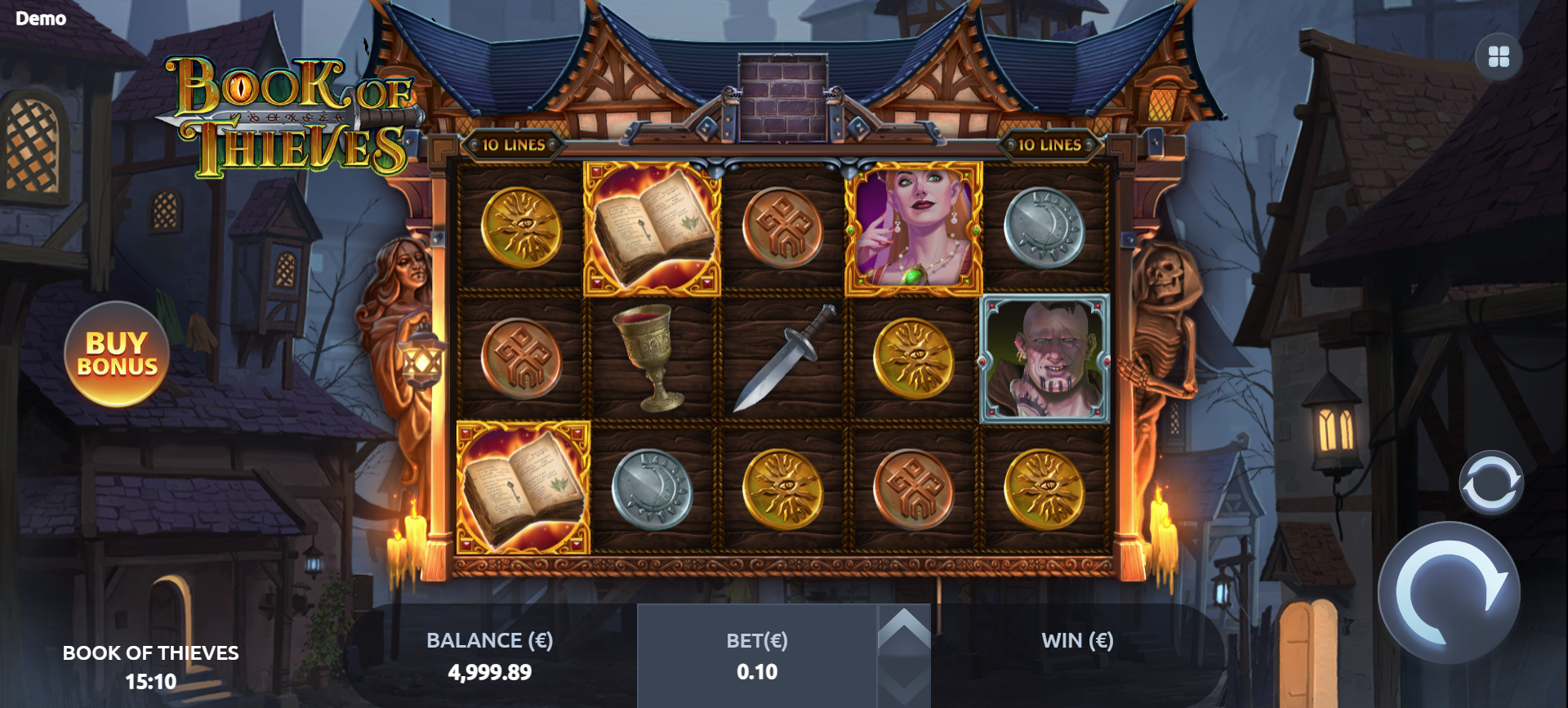 Tragamonedas Book of Thieves