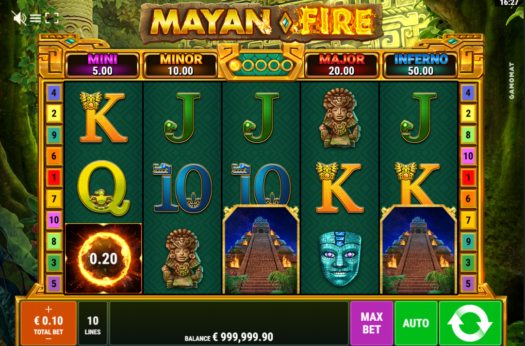 Slot Mayan Fire