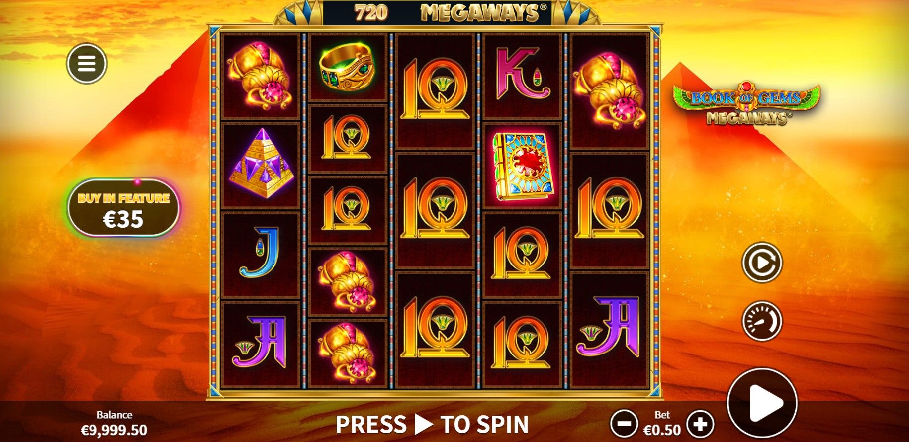 Book of Gems Megaways