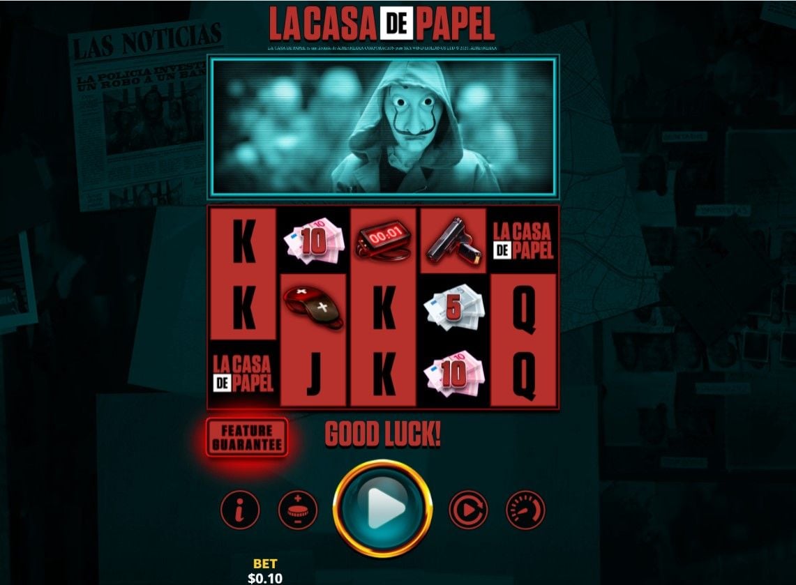 Slot La Casa de Papel Deluxe