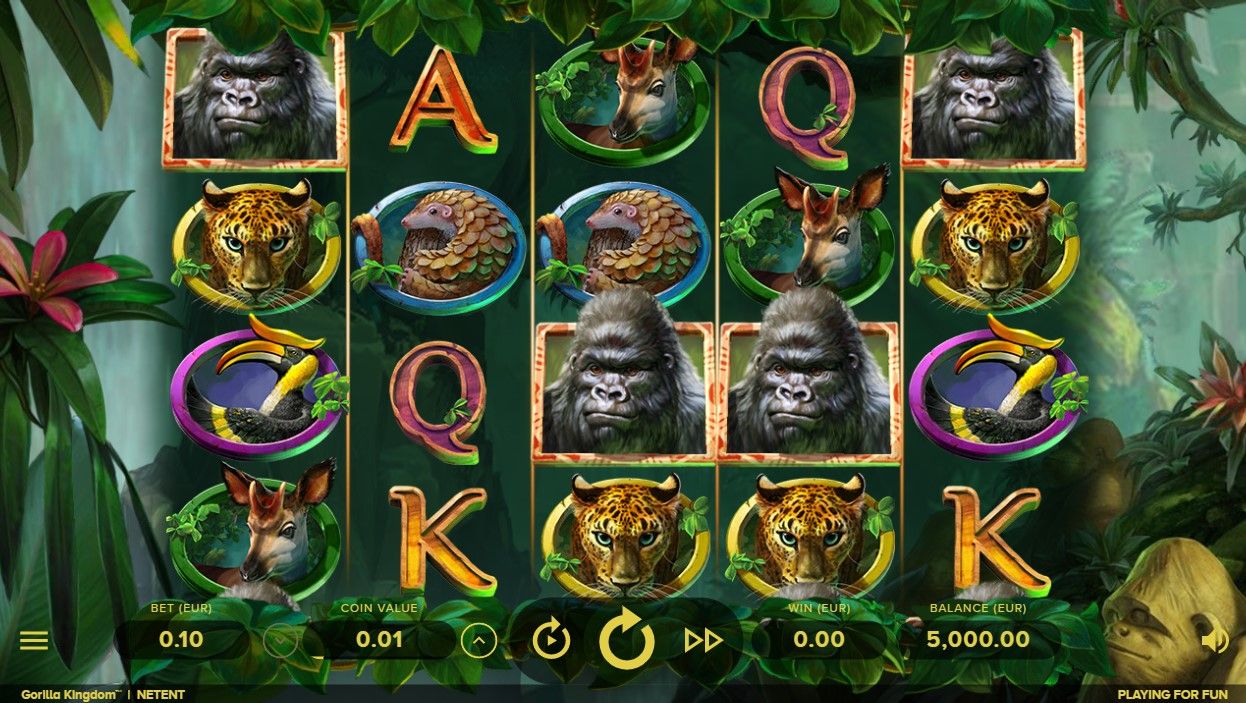 Gorilla Kingdom Slot (2022) ? Review | RTP - AskGamblers