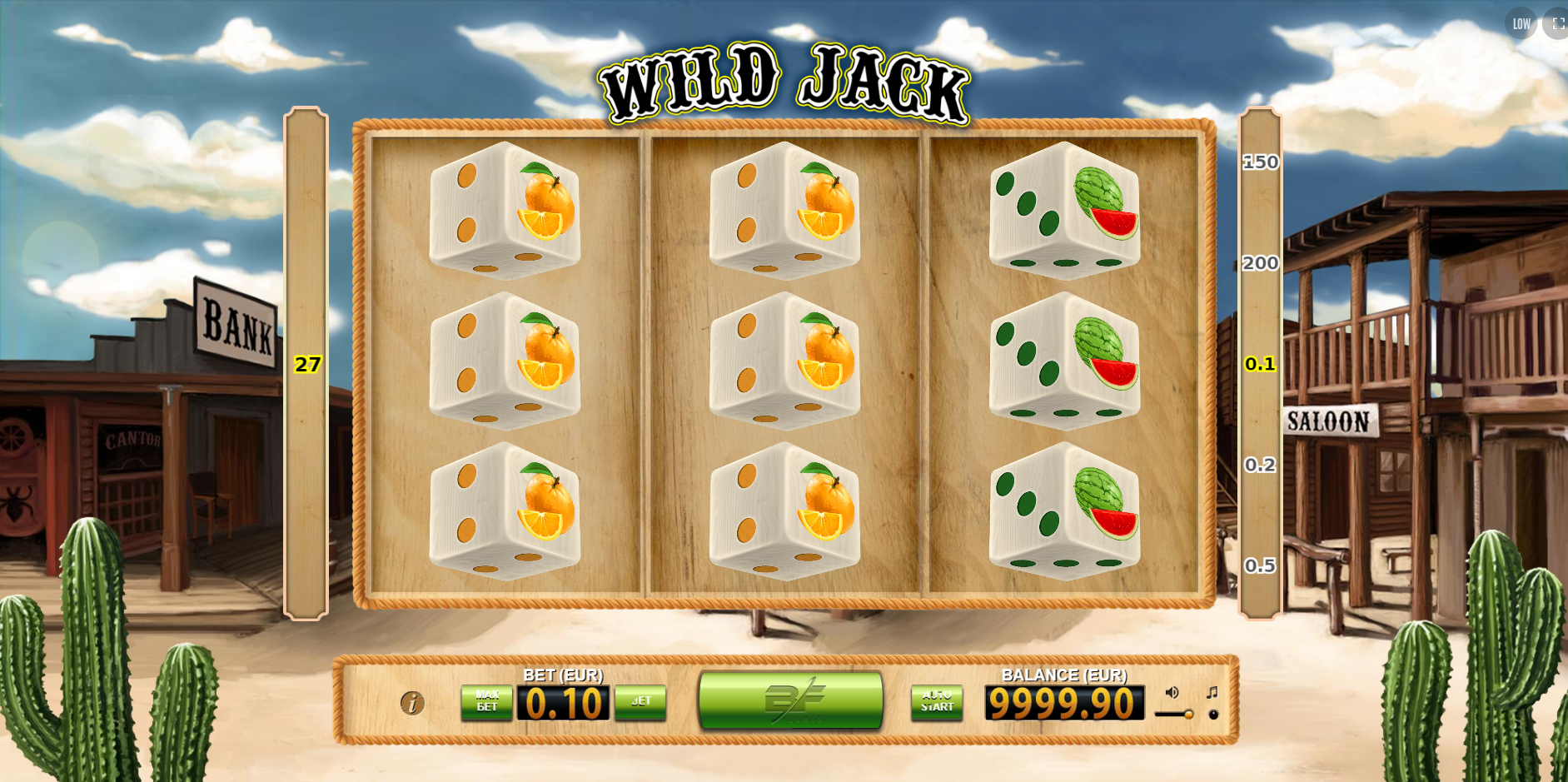 Wild Jack Dice Slot