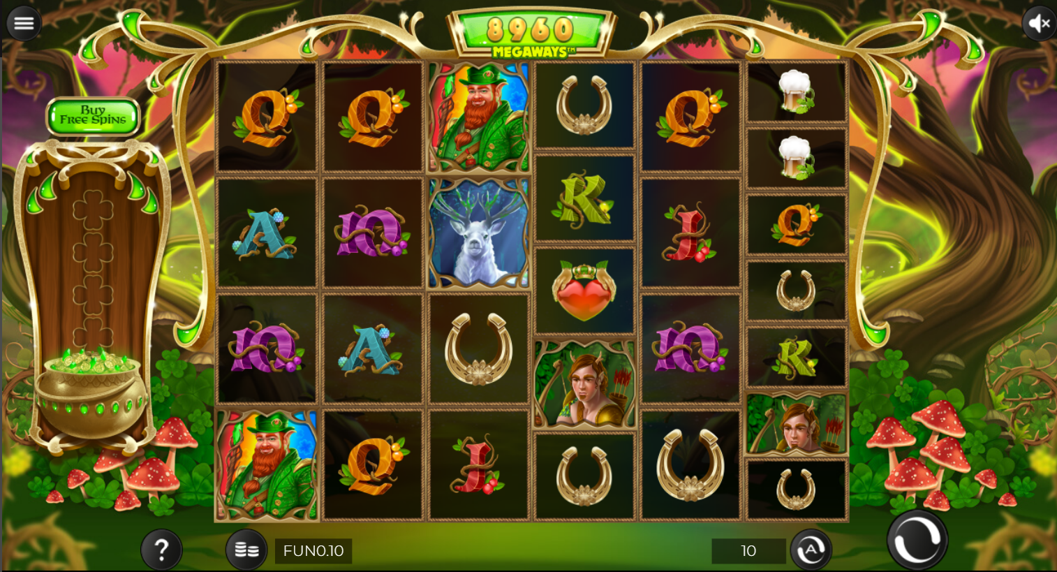 Rainbow Wilds Megaways Slot