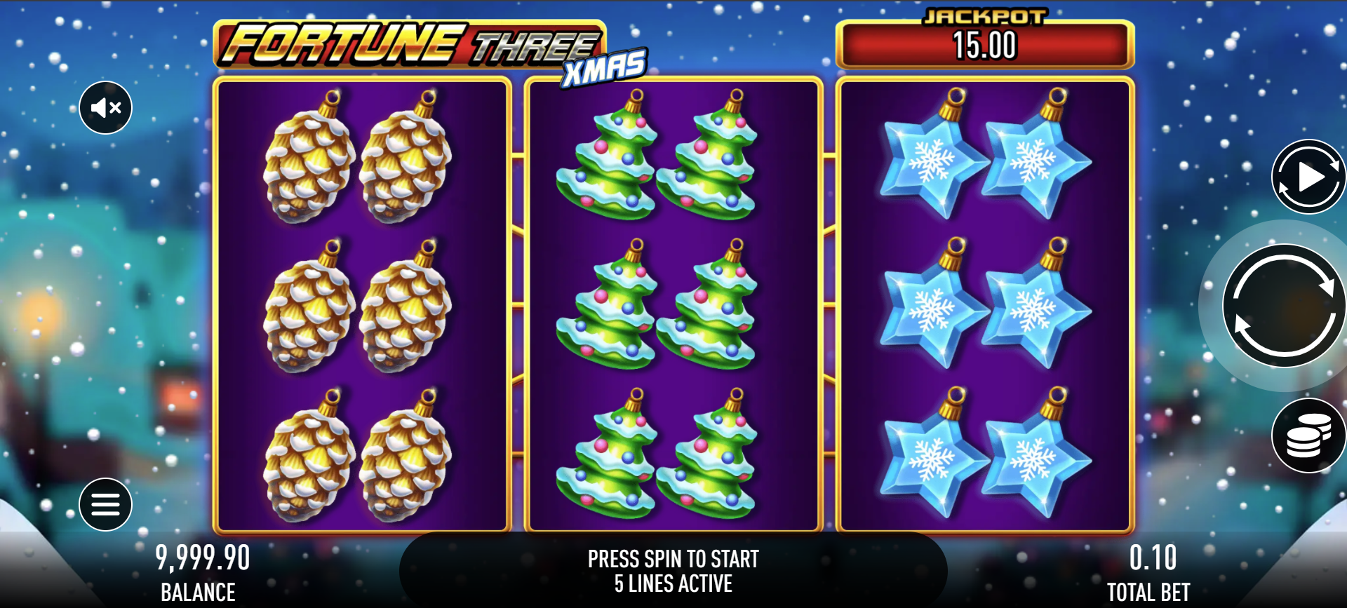 Fortune Three Xmas Slot