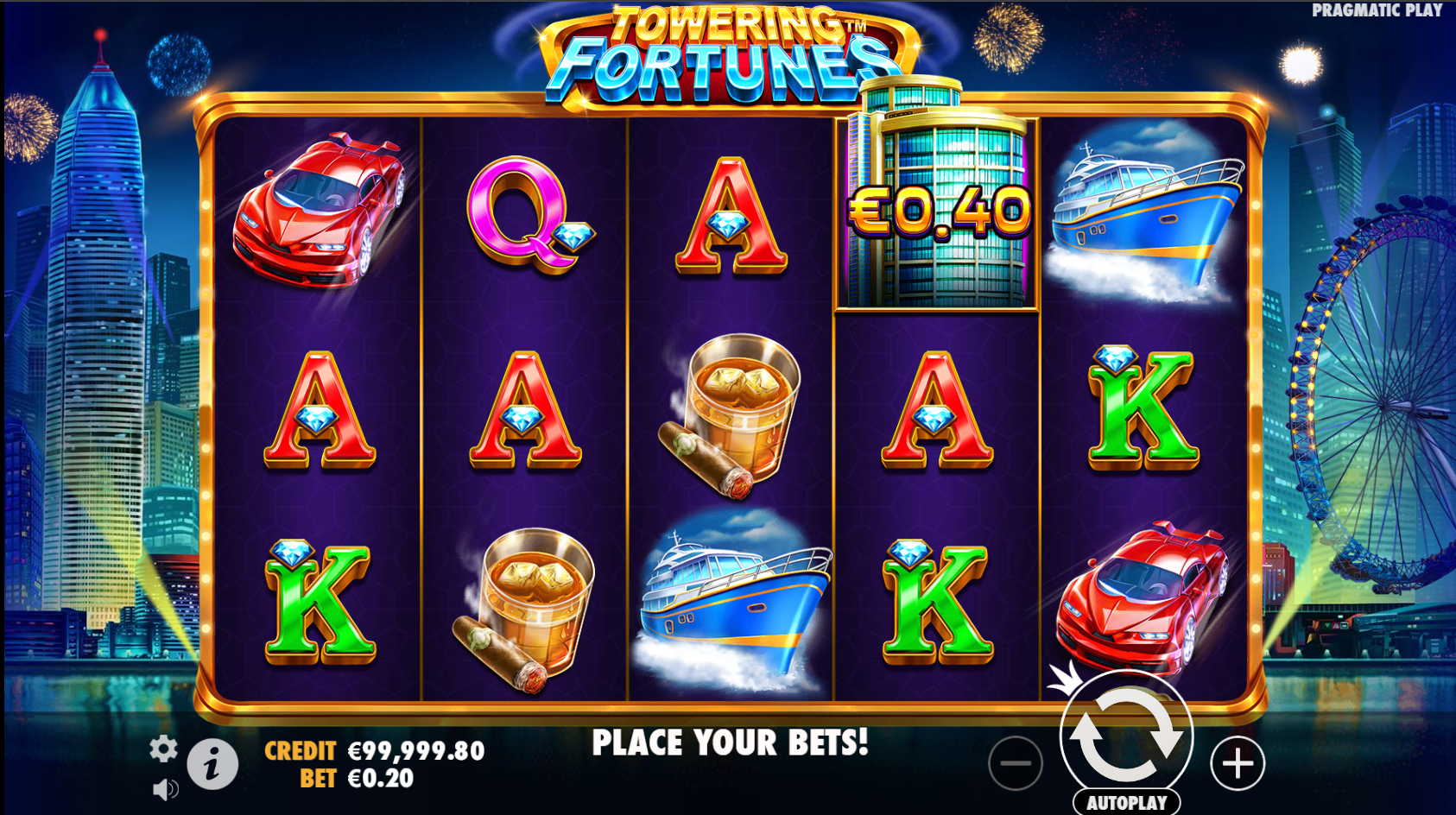 Slot Towering Fortunes