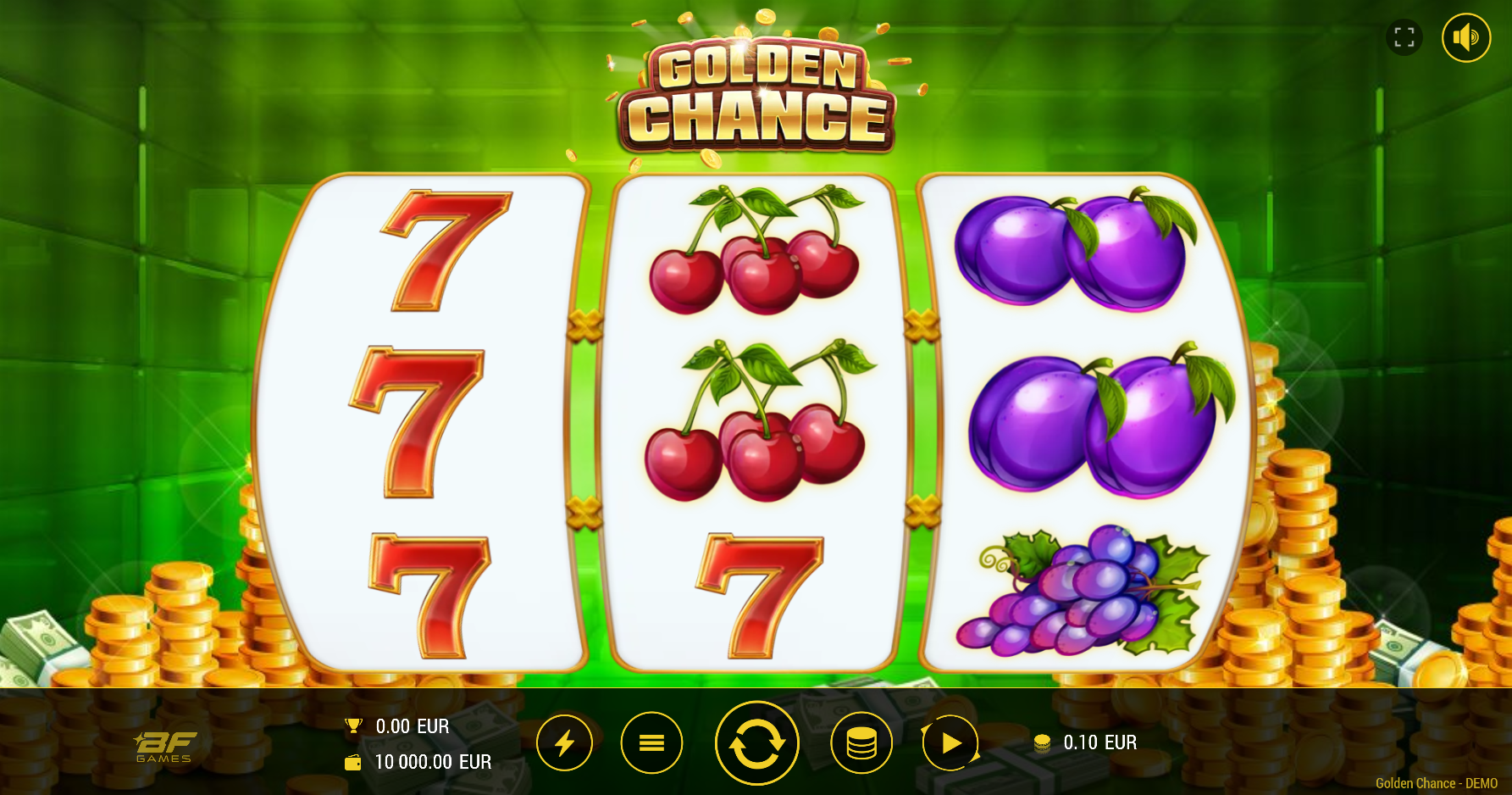 Tragamonedas Golden Chance