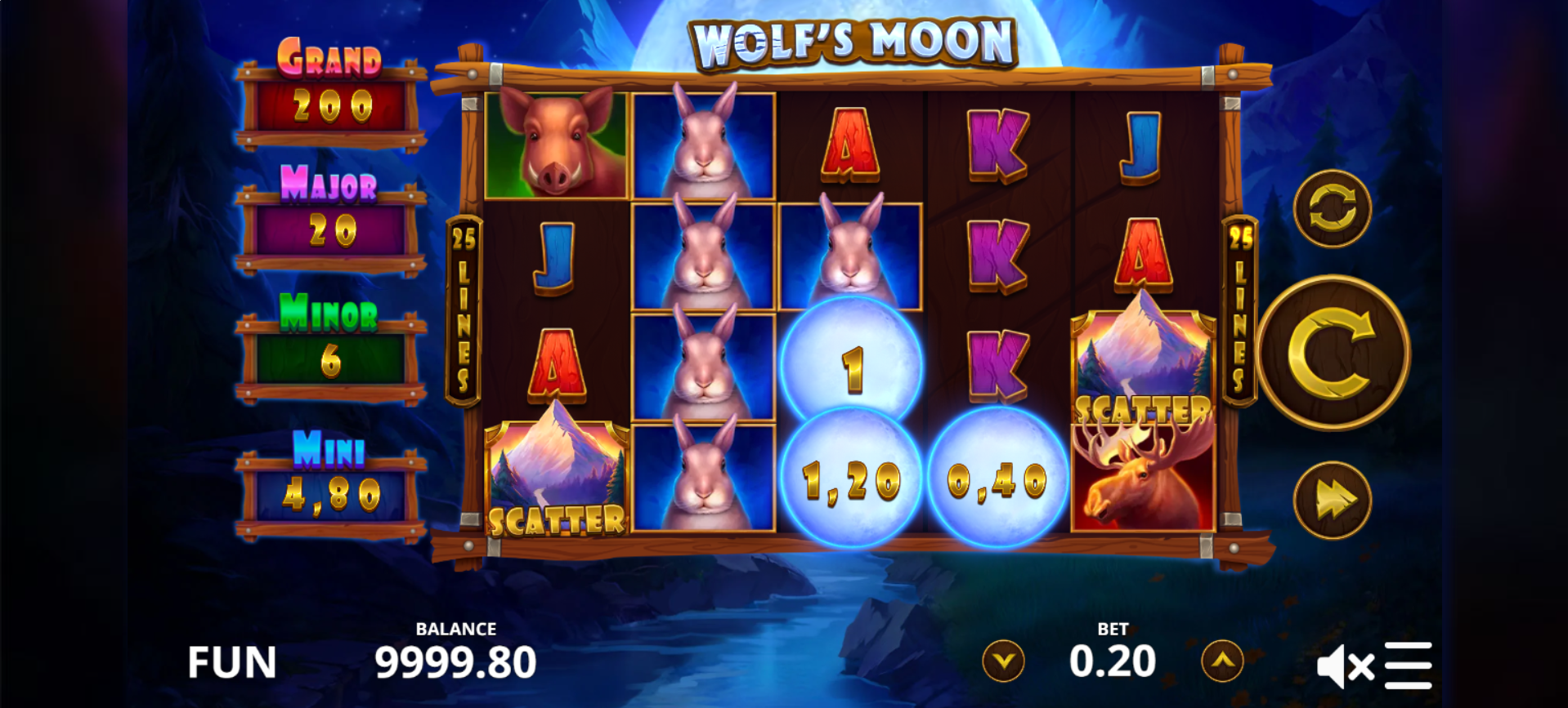 Wolf's Moon Slot