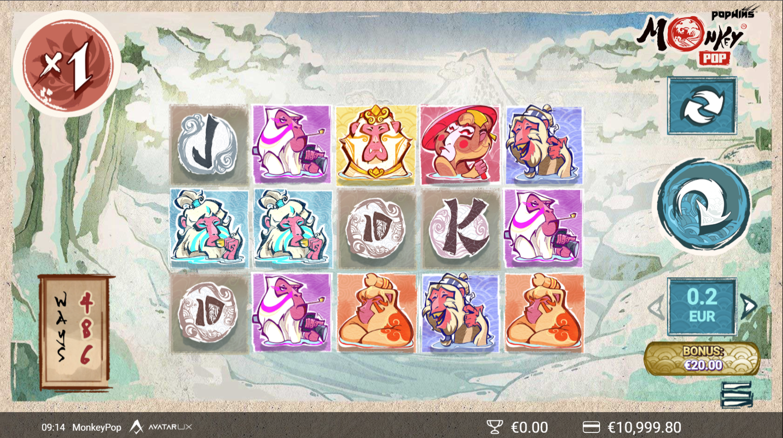 MonkeyPop Slot