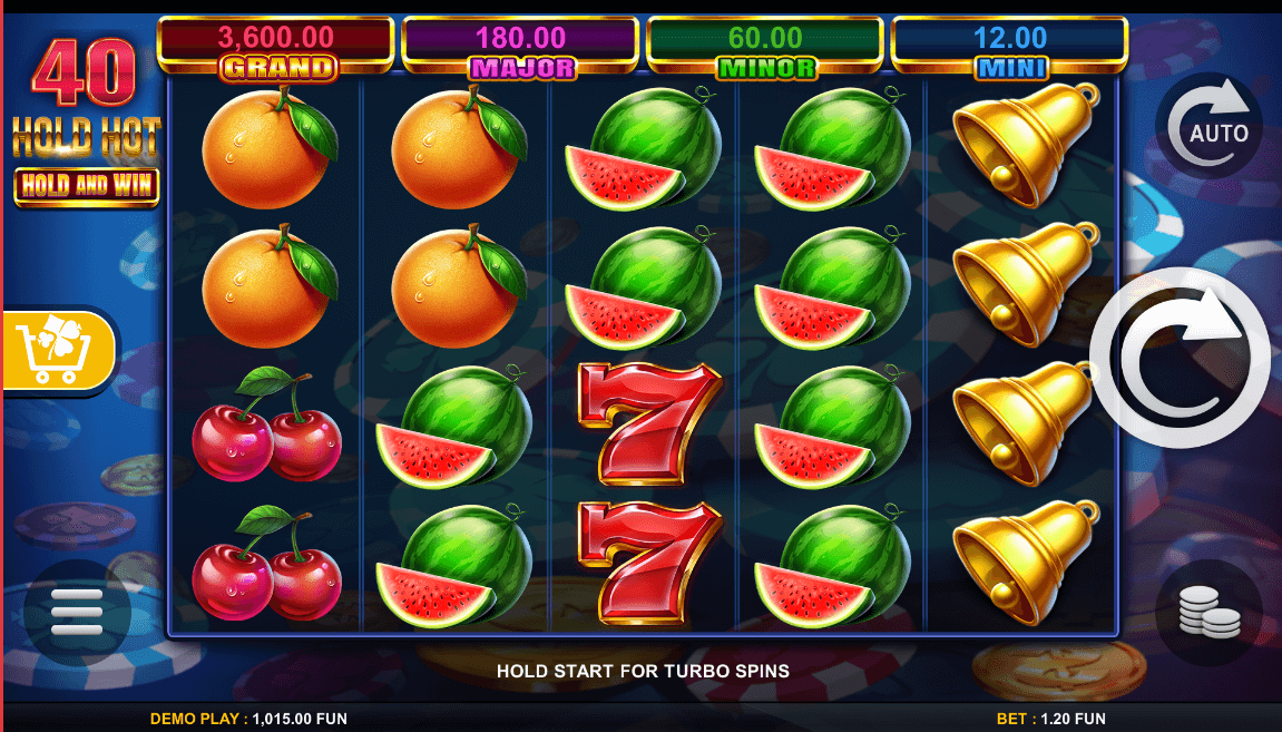 40 Hold Hot Hold and Win Slot