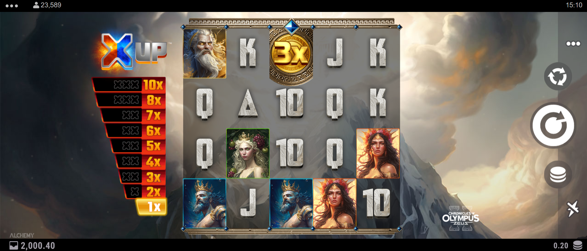 Chronicles of Olympus II - Zeus Slot