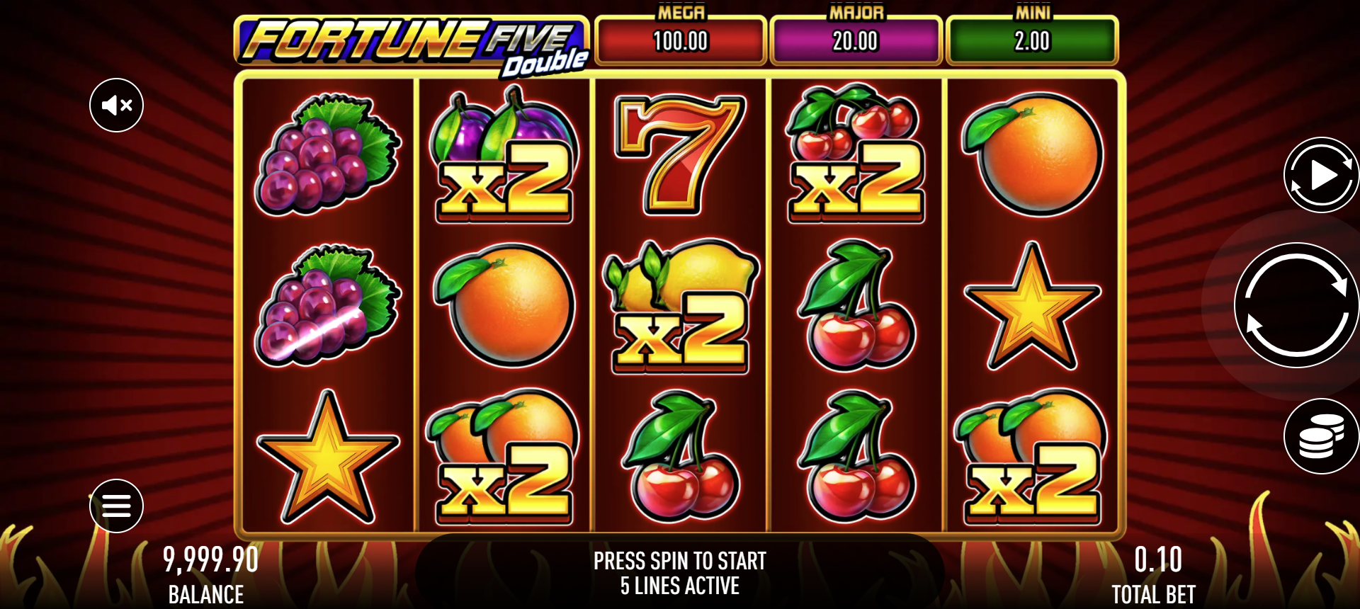Fortune Five Double Slot