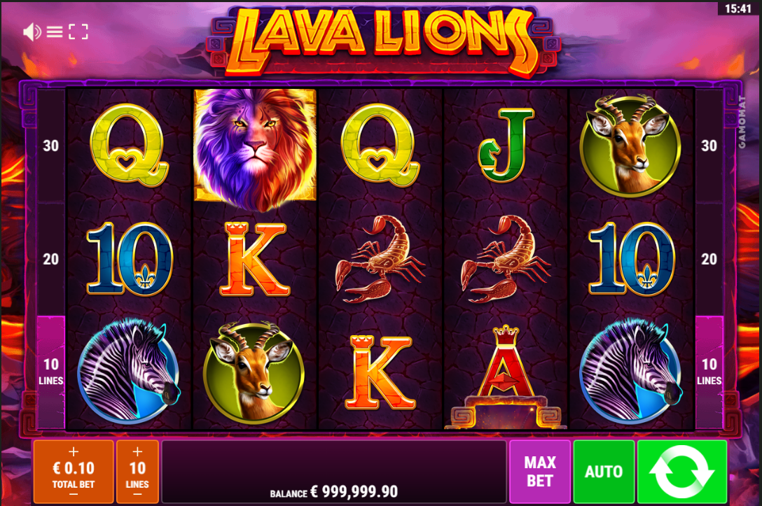 Lava Lions Slot