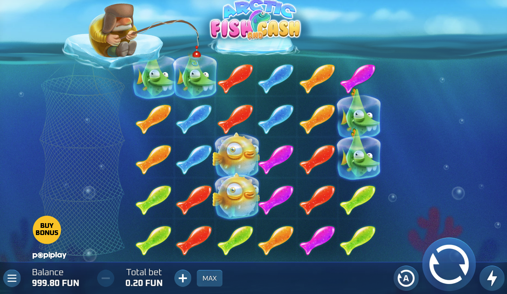 Tragamonedas Arctic Fish and Cash