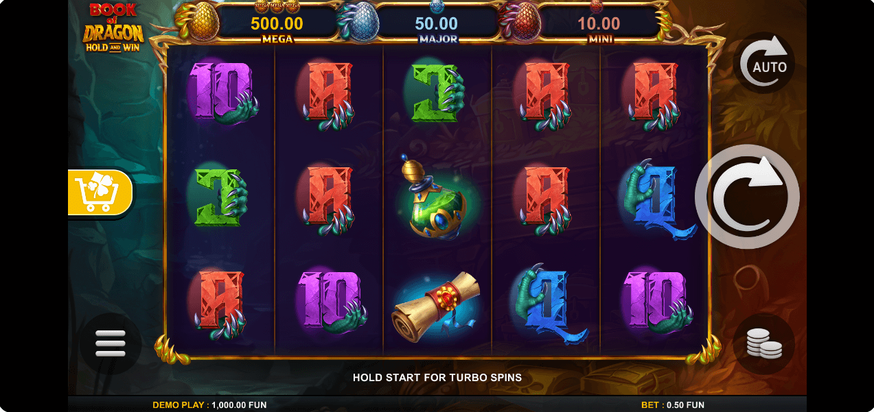 Caça-níquel Book of Dragon Hold and Win