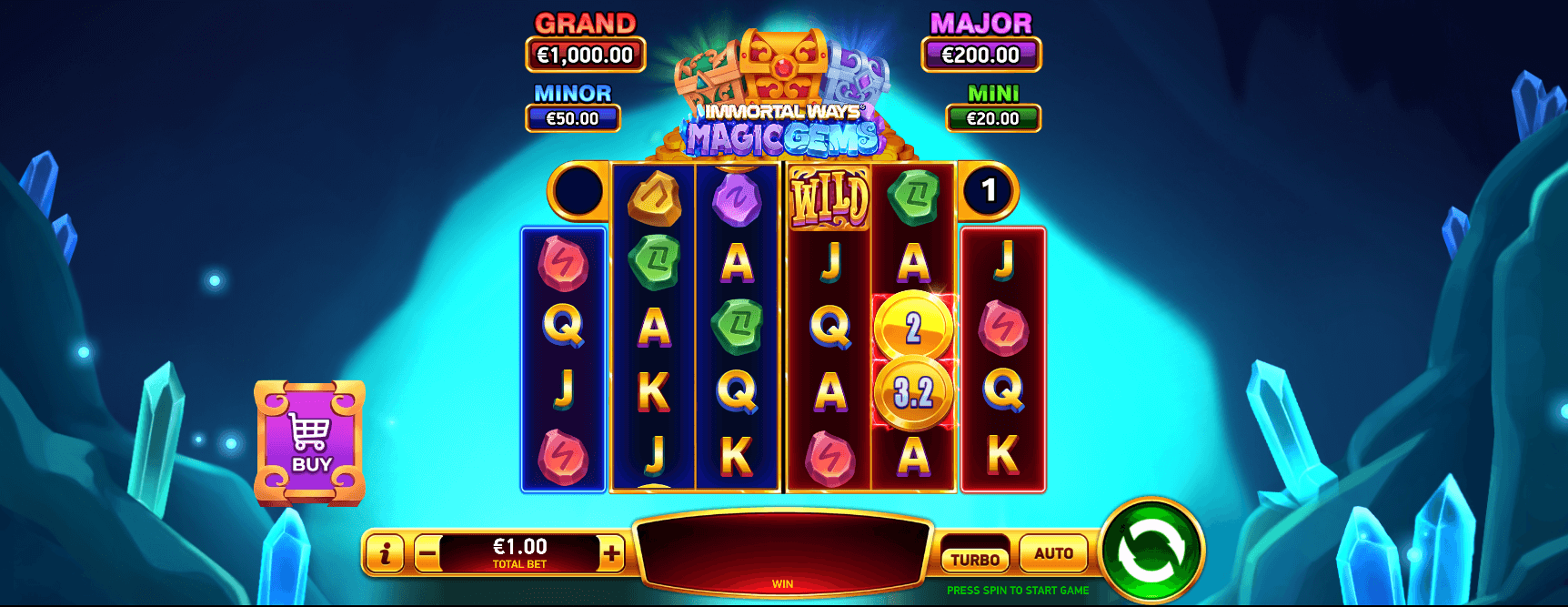 Slot Immortal Ways Magic Gems