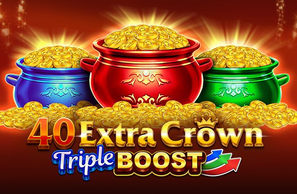 40 Extra Crown Triple Boost Golden Coins Link Slot