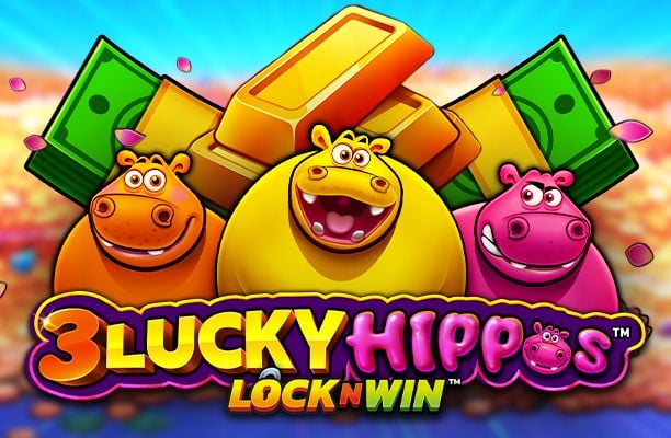 Tragamonedas 3 Lucky Hippos Lock and Win