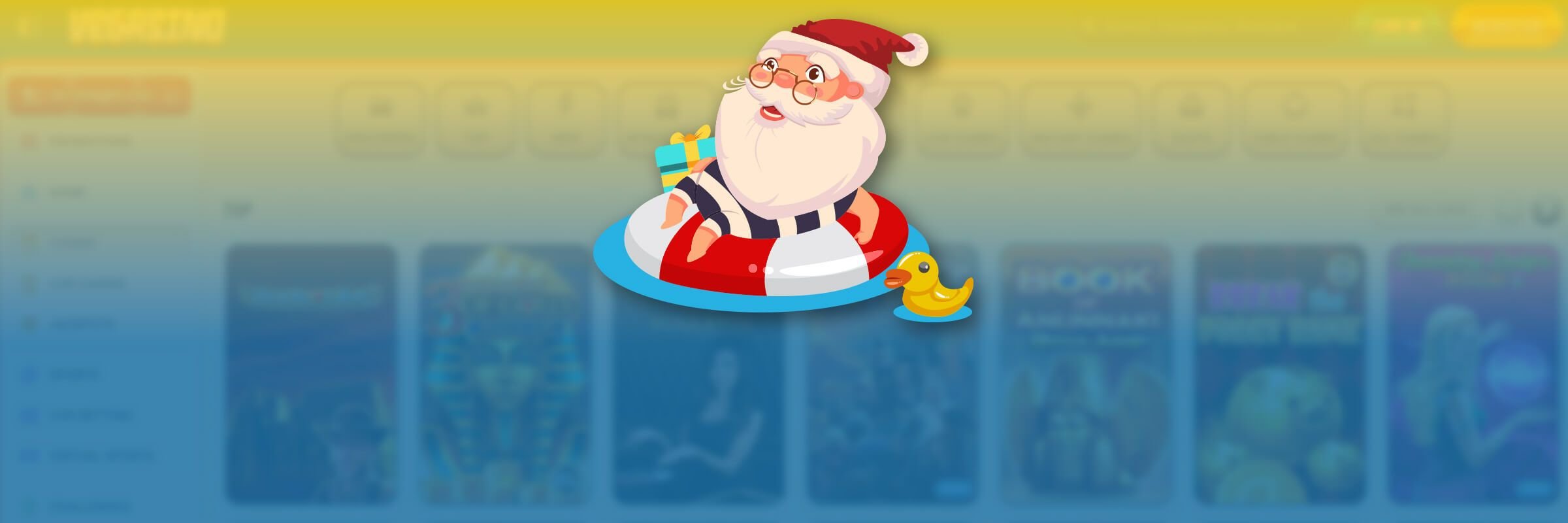 Vegasino: 110% up to €600 + 200 FS + 1 Bonus Crab