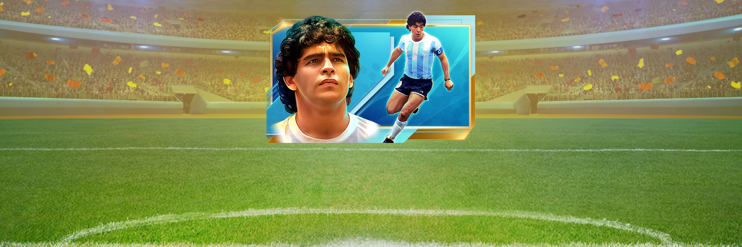 GameArt lanca caca-niquel online HTML5 inspirado em Maradona