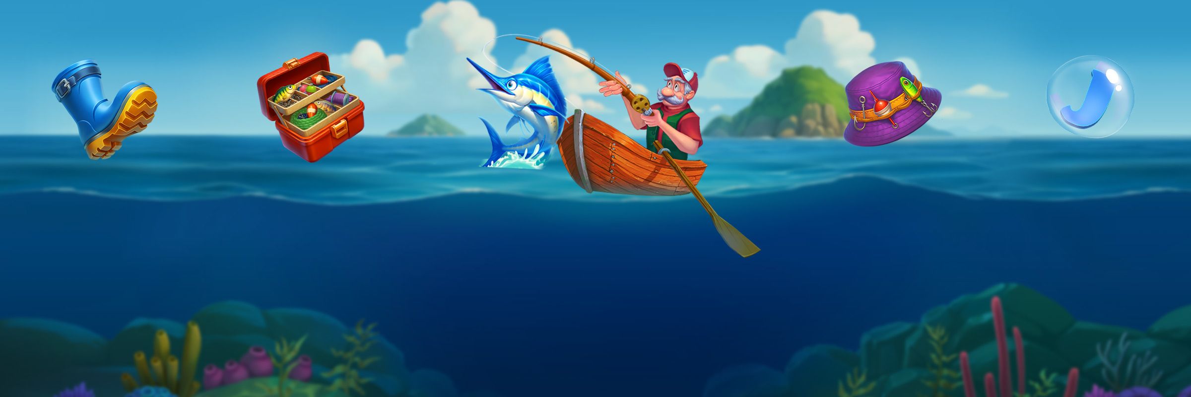 Evoplay Mega Greatest Catch Blue Marlin