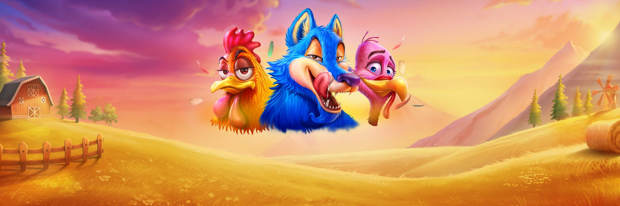 Chicken Chase - una nueva tragamonedas de gallinas producida por Pragmatic Play