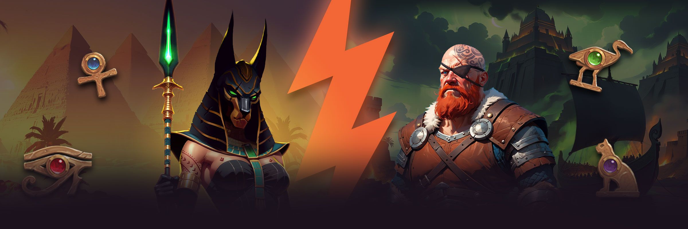 Yggdrasil Drops Vikings Go to Egypt Wild Fight Online Slot