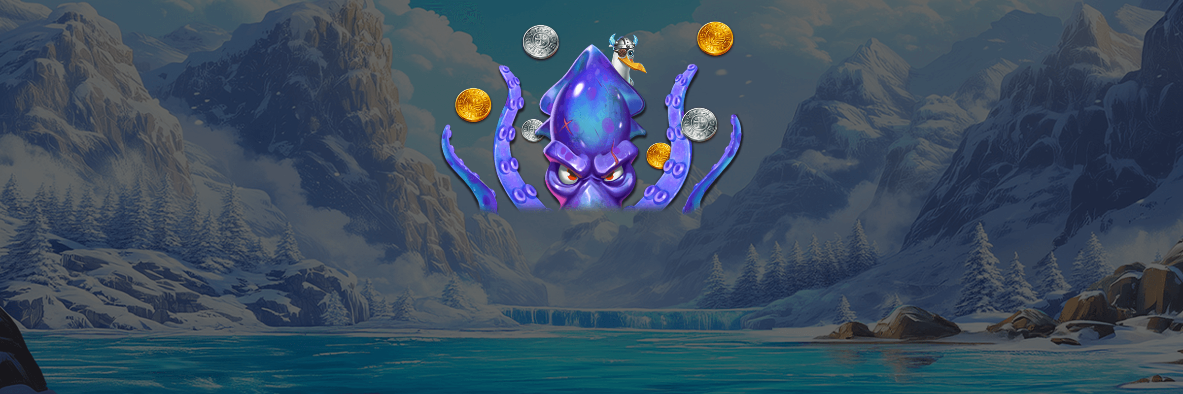 Prueba la nueva tragamonedas de Yggdrasil, 4 Fantastic Vikings Go Ice Fishing