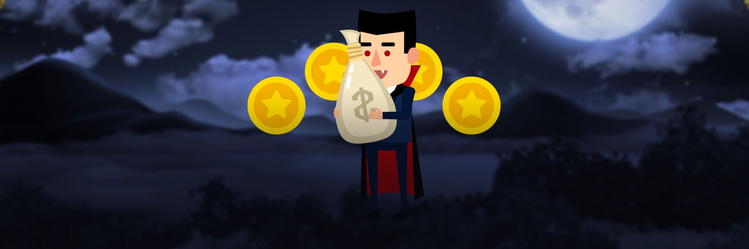 Jogador do Golden Star Casino ganha mais de USD 80.000 no Dracula Riches