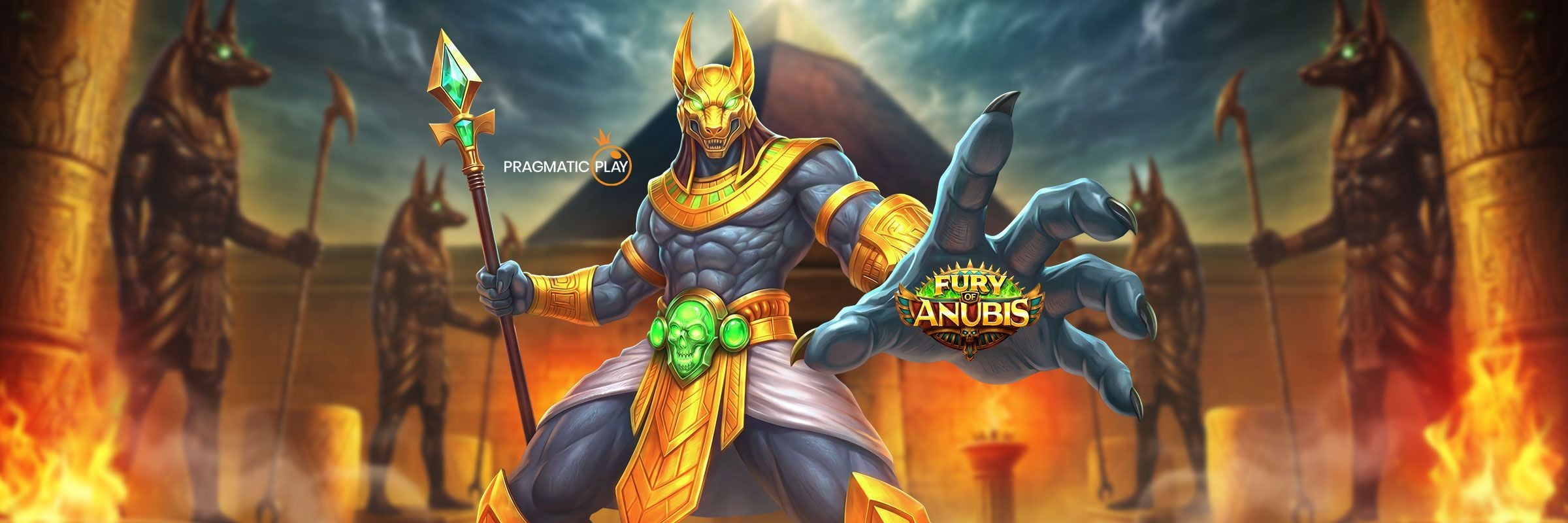 Direto do Deserto: Novo Slot Fury of Anubis da Pragmatic Play Traz Multiplicadores e Muita Ação