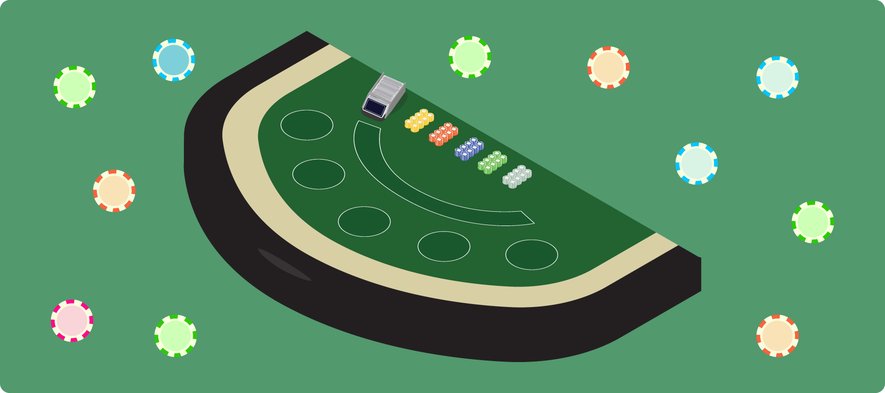 Mesa de blackjack