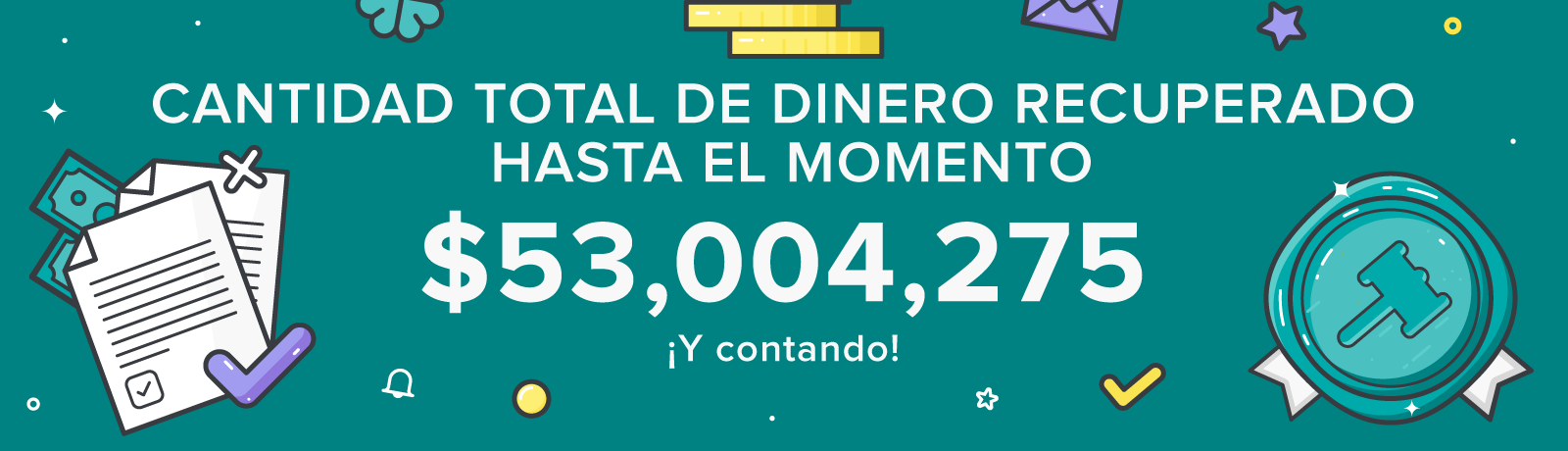 Dinero recuperado hasta 2022 por el Servicio de Quejas de Casino de AskGamblers