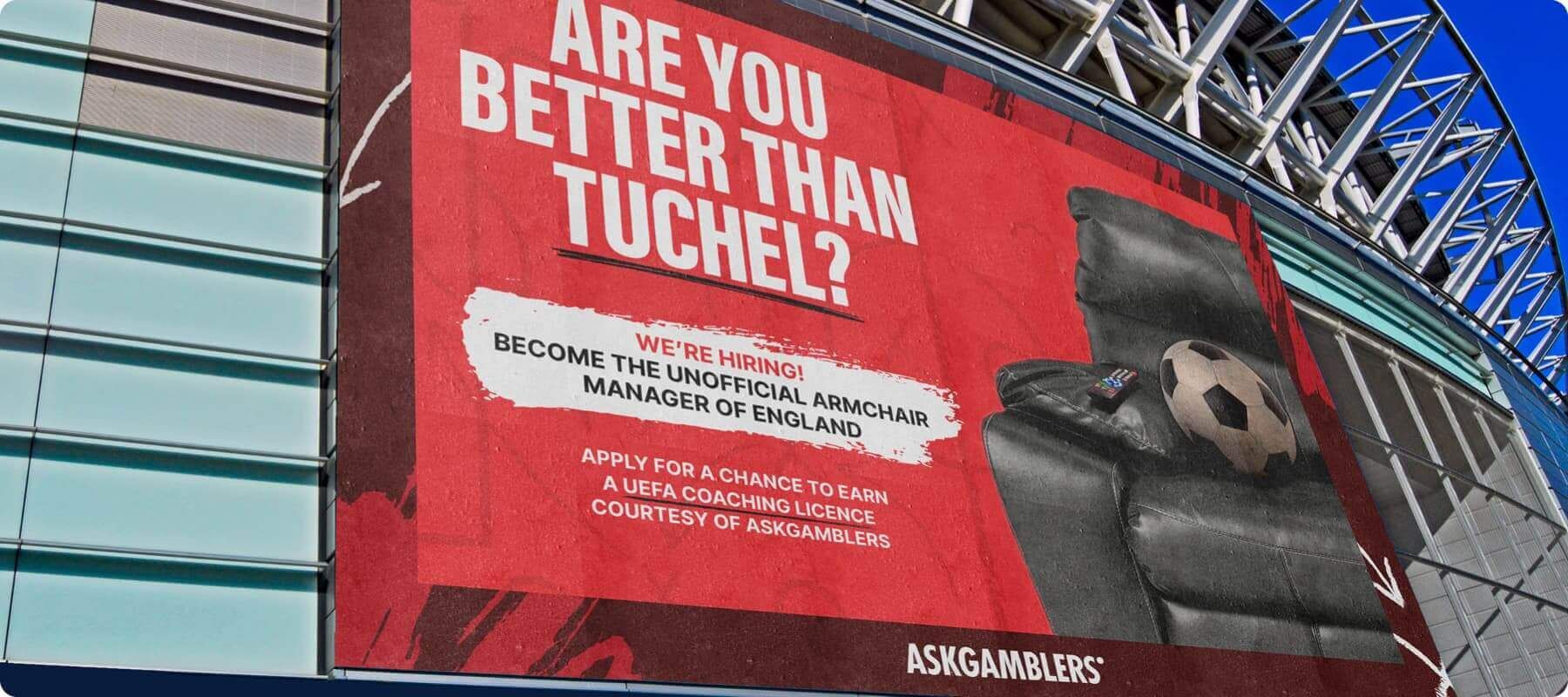 AskGamblers England armchair manager