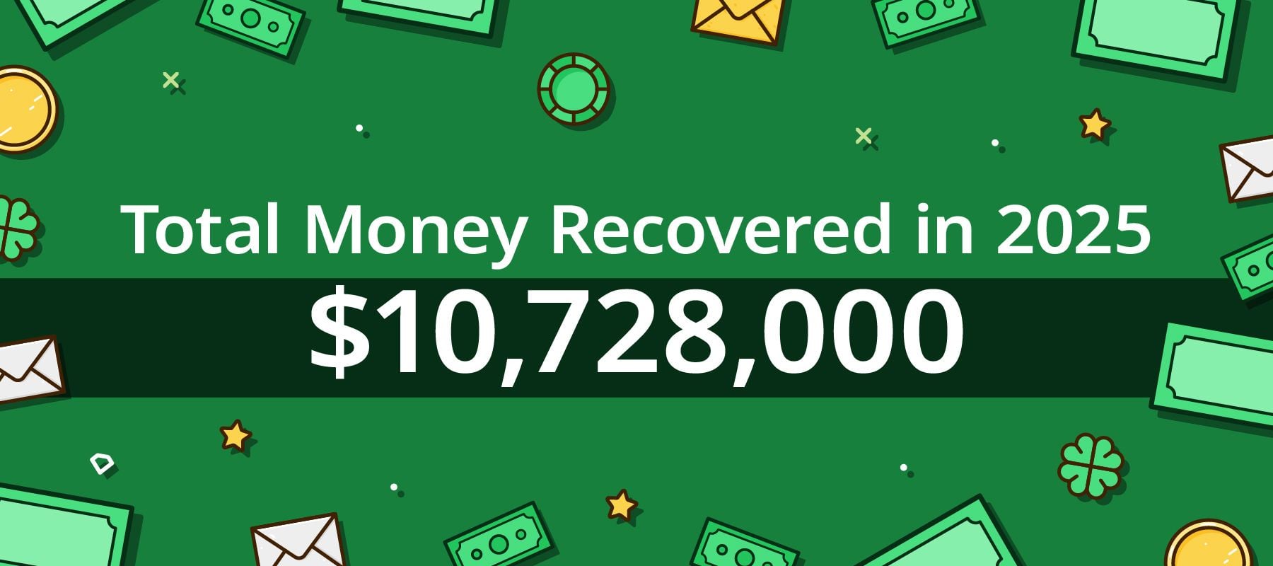 Total money recovered in 2025 AGCCS