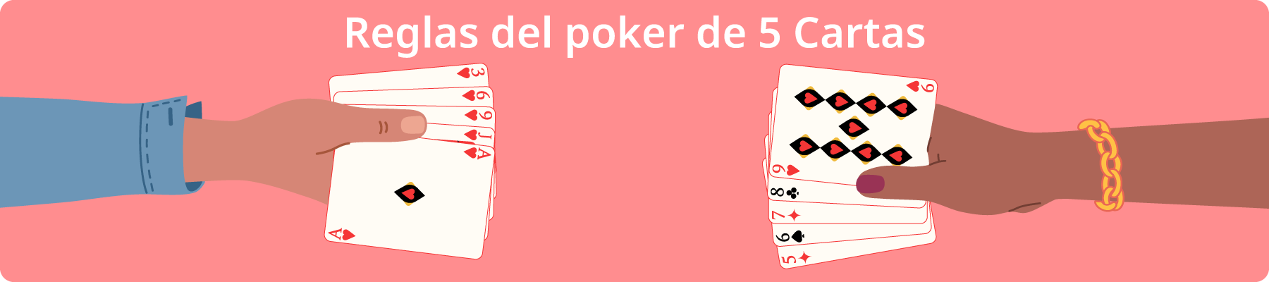 reglas del poker de 5 cartas