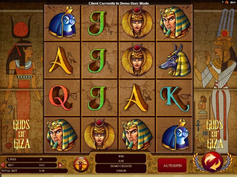 Gods Of Giza Slot