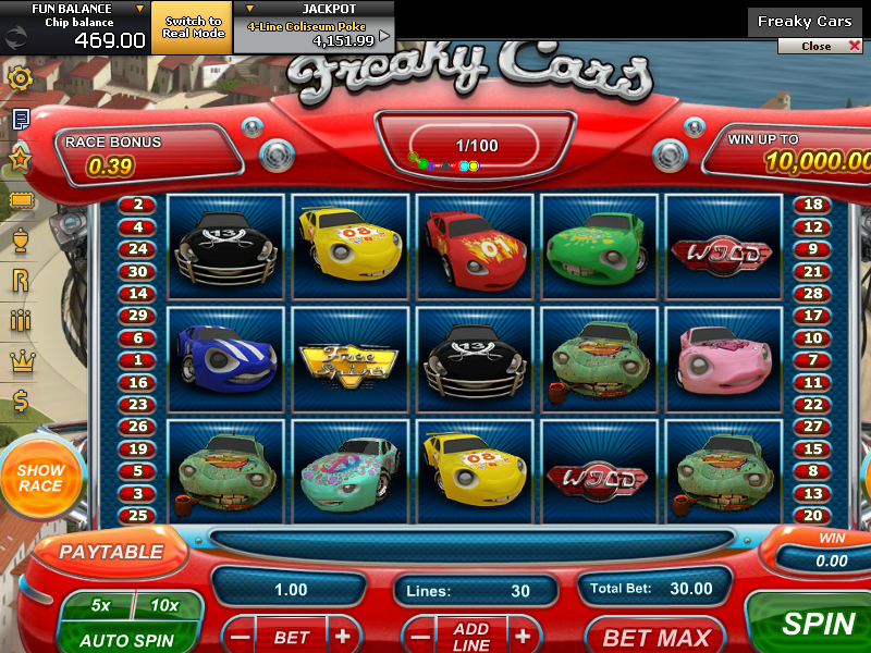 Freaky Cars Slot